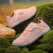 New Wide Last Shoes Couples Breathable Walking Shoes Zero Drop Flying Woven Flat Foot Sports Shoes Casual Shoes Barefoot_vogvips.com