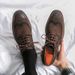 Large Size 46 Brogue British Style Low-top Lace-up Leather Men's Suede Breathable Casual Business Shoes_vogvips.com