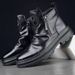 2024 Autumn High Top New Versatile Zipper Korean Edition Martin Boots Men's Casual Shoes_vogvips.com
