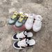 26ss Brand Spring/Summer Closed-Toe Half For Women Genuine Leather Lace-Up Casual German Training Color-Block_vogvips.com
