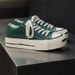 ShoeVault AFANTING Open Smile Low-top Canvas Soft Midsole Height-increasing Casual Shoes For Men Japanese-style Niche Trend_vogvips.com