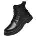 Martin Boots Men's High-top Boots Wind Tooling Shoes Young And Young Retro Casual Leather Boots Men_vogvips.com