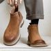 Men's High-Top Leather Boots - Waterproof & Breathable Oxford Shoes For Business Casual & Outdoor Wear_vogvips.com