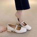 Flat Mary Jane Women's French Style Single Women 2025 New Spring Gentle Evening To Match Skirts Small Leather Shoes_vogvips.com