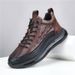 2024 Spring And Autumn European And American New Men's Casual Shoes Foreign Trade Large Size Embossed Lightweight 48 Size Casual Sports Men's Shoes_vogvips.com