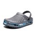 Aibeijia 2025 Spring/Summer New Camouflage Edge Fashion Men's Beach Outdoor EVA Hole Shoes Baotou Sandals_vogvips.com