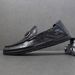 2025 New Men's Genuine Leather Slip-On Loafers Lazy Trendy Soft Sole Fashion Casual Shoes High-End Low Heel_vogvips.com
