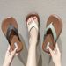 New Style Women's Summer Flip-Flops For Outdoor Wear, Fashionable Style, Internet Celebrity Beach Sandals, Indoor_vogvips.com