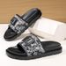 Summer Retro Casual Beach Couple Trendy 2026 New Style Bread Fashionable And High-end Outdoor Slippers_vogvips.com