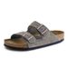 Shoes Cowhide Men Women Cork Sandals Unisex Soft Sole Double Buckle One-Strap Outdoor Genuine Leather_vogvips.com
