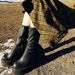 New Winter Platform Round Toe Side Zipper 40-43 Low-Top Punk Women's Boots_vogvips.com