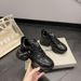 Trendy Dad For Women 2025 Early Autumn New European Style Thick Sole Versatile Slimming Color Block Casual Shoes_vogvips.com