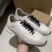 Round Cowhide Version~ Toe Lace-up German Training Genuine Leather Sports Casual Versatile Forrest Gump Flat Runnin Version~_vogvips.com