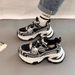 Mesh Breathable Dad Shoes For Women New Thick Sole Height Increase Thin Lightweight Versatile Casual Sports Shoes Trend_vogvips.com