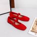 Cross-border Foreign Trade Fly-knit Low-cut Slip-on Princess 2026 New Model Square Toe Breathable Women's Shoes Large_vogvips.com