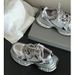 High-End Silver Dad Shoes For Women 2025 Spring And Autumn New Platform Thick-Soled Height-Increasing Niche Casual_vogvips.com