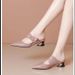 European And American Fashion Pointed-toe High-heeled Shoes, Soft-soled Commuting Closed-toe Slippers For Outdoor Wear,_vogvips.com