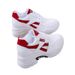 Female 2025 Spring Autumn Thick Bottom 8cm Sports With Inner Height Increase, Versatile, Casual And Plush Dad Shoes,_vogvips.com
