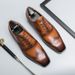 Summer New Fashion Formal Business Casual British Style Flat Leather Men's Shoes_vogvips.com