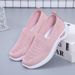 Sports Women In Summer, Lightweight, One Footed Lazy For Women, Flying Woven Soft Soled Casual Women's Shoes, Hollowed_vogvips.com