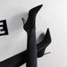 173-9 European And American Fashion Simple Stiletto High-heeled Suede Pointed Toe Sexy Nightclub Slimming Short Winter_vogvips.com