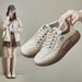 Spring New White Korean Edition Ins Sports Running Female Students Thick Soled Height Increasing Casual Shoes_vogvips.com
