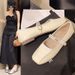 Temperament Silver Square Head Light Mouth French Single Shoes Women's Summer Versatile Rhinestone Word Mary Jane Small Leather Shoes_vogvips.com