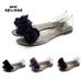 Heli Shark Women's Summer New Fish Mouth Transparent Jelly Beach Fashion Casual Rose Bow Breathable Sandals Trendy_vogvips.com
