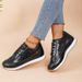 Business For Women'S Sneaker Wedges Sequined Casual Fashion Comfortable Sneakers Shoes Woman 2025 Trend_vogvips.com