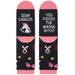 Cotton tall tube knitted casual sports socks sole letter pattern fun gift socks_vogvips.com