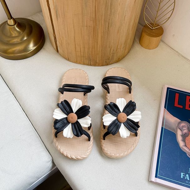 2025 New Women's Summer Outdoor Roman Style Sandals Korean Fashion Ins Trend Beach Slippers_vogvips.com