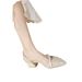 French Temperament Single Shoe Women's Spring 2025 New Item, Thick Versatile, Gentle Evening Style, Mid Heel Pointed_vogvips.com