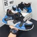 Summer Breathable Mesh Sports Running Casual Men's Thick Sole Heightening 2024 New Dad Trendy Shoes_vogvips.com