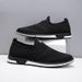 Large Size Men's Shoes Slip On Casual Mesh Shoes Summer Flying Woven Breathable Low Top Hollow Fashion Trend Men's Shoes_vogvips.com