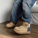 Woody Collaboration Denim Niche Snow For Men And Women 2024 New Winter Thick Sole Fleece Mid-Calf Cotton Shoes Boots_vogvips.com