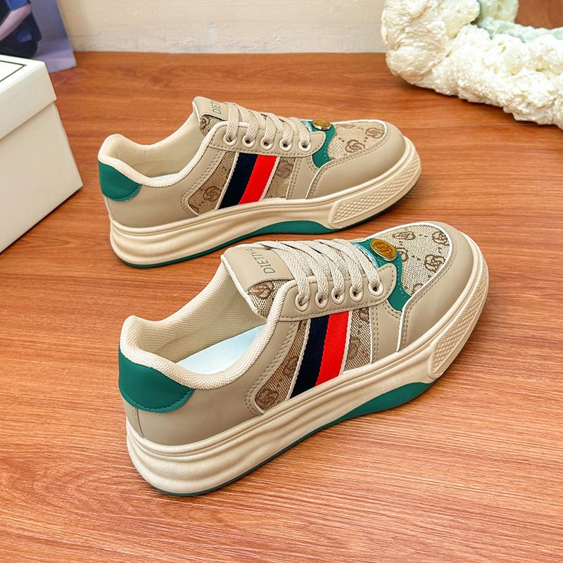 Women’s Shoes Fashion Sneakers Versatile Sporty Walking Casual Shoes, Student School Shoes Spring Summer Vacation Shoes_vogvips.com