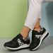 Men's Thick Sole Sneaker Height-Increasing Sports Shoes For Vacation Walking Shoes Daily Casual Shoes School Student Sneaker_vogvips.com