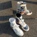 Women Boxing Boots Lightweight Comfortable Breathable Martin Color Block German Training Shoes Height Increasing New Short High Top Lace-Up_vogvips.com