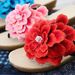 Flip Flops, Flat Bottomed Cowhide Sole, Embroidered Cloth Slippers, Nail Bead Beach Women's Sandals, Flip Flops_vogvips.com