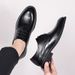 Business Formal For Men, Genuine Leather Soft Pointed Toe British Casual Shoes, Groom Sole Suit Wedding Shoes_vogvips.com