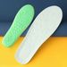 Latex sports insoles for women warm thick shock absorption breathable sweat absorption deodorant soft bottom latex super soft insoles for men winter_vogvips.com