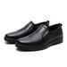 Spring And Autumn New One Step Dad Sole Soft Surface Anti Slip Middle Aged Leather Fashion Casual Single Super Fiber_vogvips.com