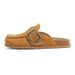Smile Popcorn Genuine Suede Clogs For Women Cork Footbed Leather Mules Slip On With Comfort Memory Foam And Adjustable_vogvips.com