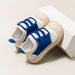 Kids' Color-Block Canvas Sneakers – Soft Rubber Sole, Slip-On Design For Toddlers & Children (Unisex, Pink/Blue/Green)_vogvips.com