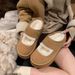 2025 Fleece-Lined Warm Shoes For Women Autumn Winter New Versatile Slip-On Casual Simple Furry Slippers_vogvips.com