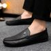 Lazy And Comfortable Kick On Lefu Non Slip Men's British Spring Dress Single Wenzhou Leather Shoes, Business Breathable_vogvips.com