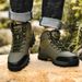 Hiking Shoes Men Outdoor Lace-up Thick-soled High-top Casual Sports Shoes Men Anti-slip Durable Breathable Ankle Boots Men_vogvips.com