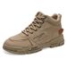 2025 Autumn High Martin Korean Version Versatile Workwear Mid Top Short Trendy Shoes Men's Boots_vogvips.com