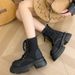 British Style Bumblebee Thick-Soled Martin For Women Summer 2025 New American Super Popular Chunky Heel Short Boots_vogvips.com