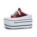 2026 Spring Summer New Casual Single Women's Color Block Hidden Heel 10CM Thick Sole Slip-On Lazy Shoes Platform_vogvips.com